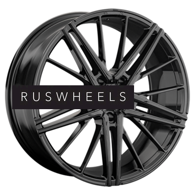 Диски LS FlowForming 8,5x19/5x108 ET40 D63,4 RC76 BK (конус, Колпак+лого)