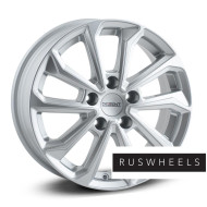 Диски Dezent R16 / 6.5J PCD 5x110 ЕТ 37 ЦО 65.1 KS silver