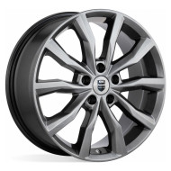 Диски КиК 7.5\R18 5*112 ET35 d66.6 Дарк платинум