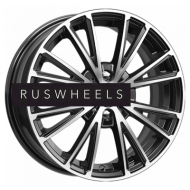 Диски K&K 6x16/4x108 ET47,5 D63,35 Меандр (КС879) Алмаз черный SK