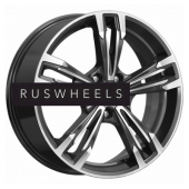 Диски КИК 7x18/5x114,3 ET38 D67,1 Karrera Light (КС935) Алмаз черный Диски КИК 7x18/5x114,3 ET38 D67,1 Karrera Light (КС935) Алмаз черный