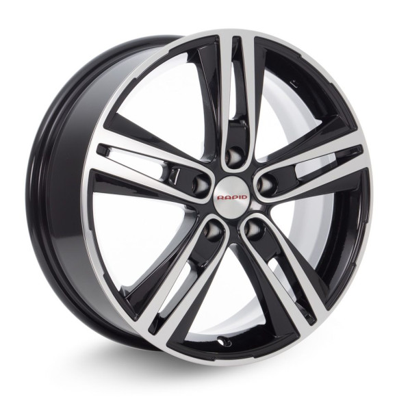 Диски КиК  Прайм-оригинал (КС721)  6,5\R17 5*112 ET33  d57,1  Алмаз черный  [r67586]
