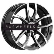 Диски КИК 6,5x15/5x108 ET50 D63,35 Фрост (КС1048) Алмаз черный