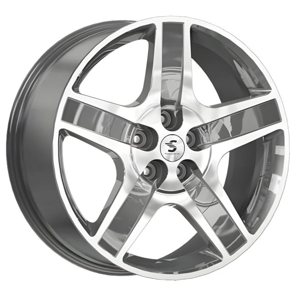Диски СКАД Premium  КР008 (20Jetour X90 Plus)  8,5\R20 5*108 ET43  d60,1  Diamond gloss graphite  [82785]  <С>