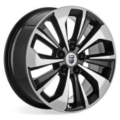 Диски КиК 7,0\R17 5*114.3 ET45 d67.1 Алмаз черный Диски КиК 7,0\R17 5*114.3 ET45 d67.1 Алмаз черный