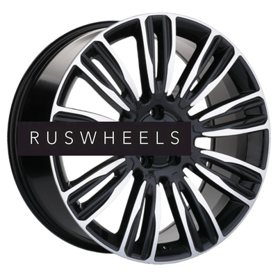 Диски Khomen Wheels 8,5x20/5x120 ET30 D66,1 KHW2004 (Voyah FREE) Black-FP
