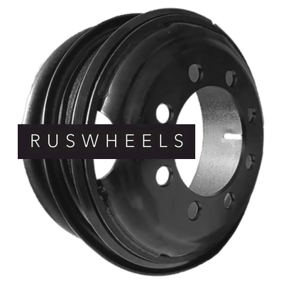 Грузовые диски Kronprinz/Accuride 7x20/8x275 ET144 D214 B20DS44 Black (55-П130-3101012) (11 мм) ЗИЛ-130 футор. 2 030 кг