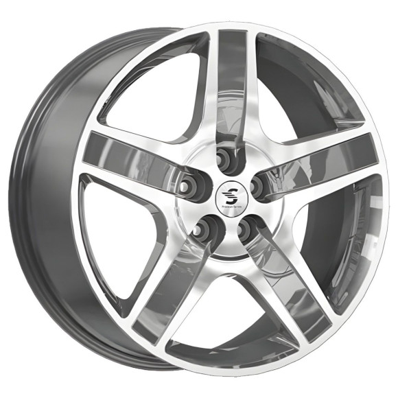 Диски СКАД Premium  КР008 (20Li L7/Li L8)  8,5\R20 5*120 ET45,5  d62,5  Diamond gloss graphite  [83331]