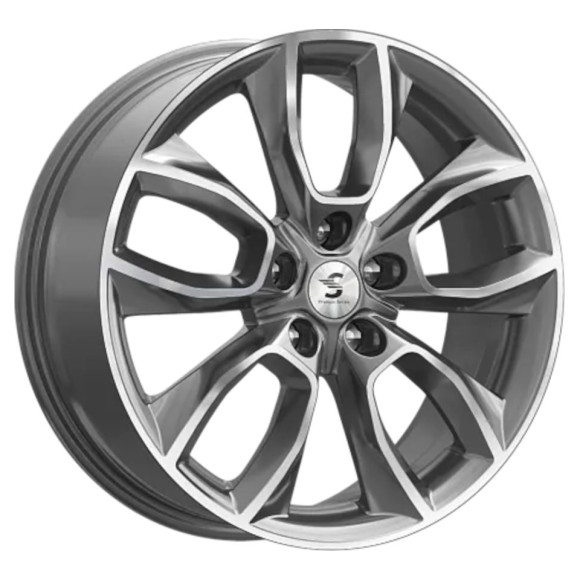 Диски СКАД Premium  КР001 (18Outlander)  7,0\R18 5*114,3 ET38  d67,1  Diamond gloss graphite  [77550]  <Ш>