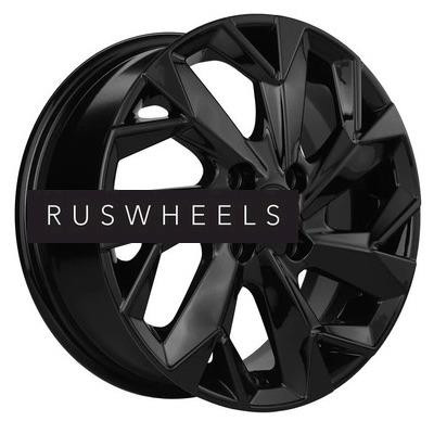 Диски Khomen Wheels 5,5x14/4x100 ET45 D56,1 KHW1402 (Honda Civic) Black
