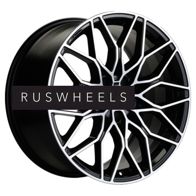 Диски Khomen Wheels 7x18/5x114,3 ET45 D67,1 KHW1813 (CX-5/Seltos) Black-FP