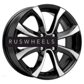 Диски iFree 6x15/4x100 ET50 D60,1 Дайс (КС696) Блэк Джек