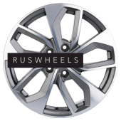 Диски Khomen Wheels 7x17/5x114,3 ET45 D60,1 KHW1703 (Changan CS55/CS75 FL) Gray-FP Диски Khomen Wheels 7x17/5x114,3 ET45 D60,1 KHW1703 (Changan CS55/CS75 FL) Gray-FP