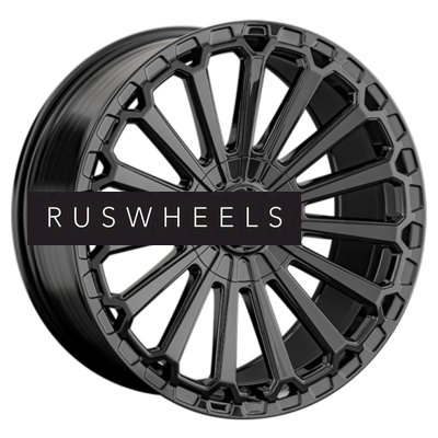 Диски LS FlowForming 9x20/6x139,7 ET25 D100,1 RC80 BK (конус, Колпак+лого)