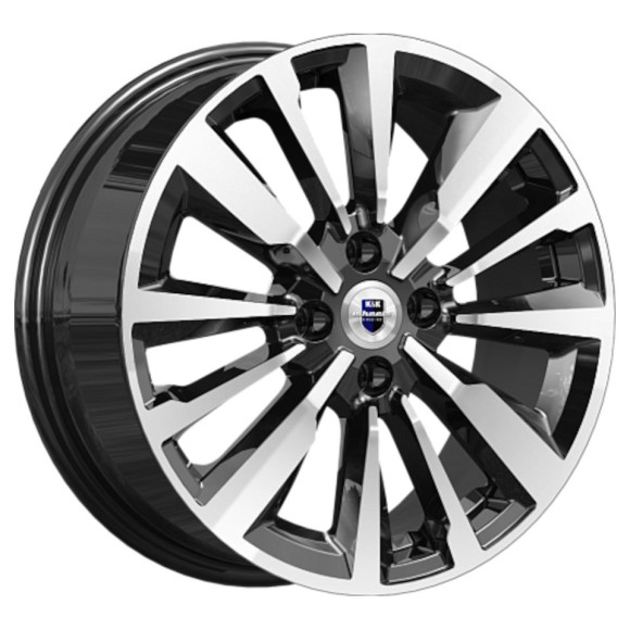 Диски КиК  Эрман (КС997)  6,5\R16 4*100 ET41  d60,1  Алмаз черный  [78763]