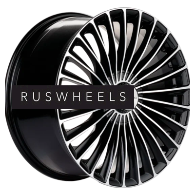 Диски Khomen Wheels 8,5x20/5x112 ET43 D66,6 KHW2008 (Mercedes Front) Black-FP Диски Khomen Wheels 8,5x20/5x112 ET43 D66,6 KHW2008 (Mercedes Front) Black-FP