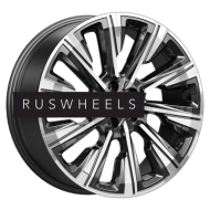 Диски КИК 7,5x19/5x114,3 ET49 D67,1 Галего (КС1039) Алмаз черный Диски КИК 7,5x19/5x114,3 ET49 D67,1 Галего (КС1039) Алмаз черный