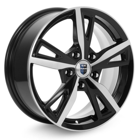 Диски КиК  Фишт (КС690)  6,5\R16 5*114,3 ET43  d67,1  Алмаз черный  [74051]