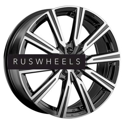 Диски Replay 7,5x19/5x114,3 ET35 D60,1 TY389 BKF (конус, C570)