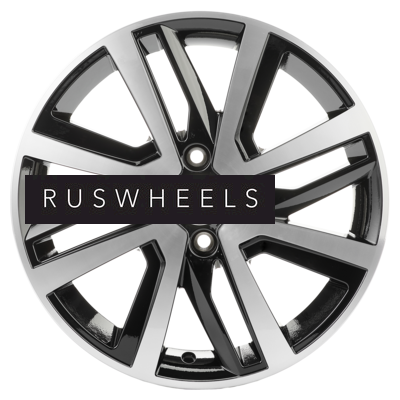 Диски Khomen Wheels 6x16/4x100 ET37 D60,1 KHW1609 (Stepway) Black-FP