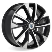 Диски КиК 7,0\R17 5*108 ET33 d60.1 Алмаз черный Диски КиК 7,0\R17 5*108 ET33 d60.1 Алмаз черный
