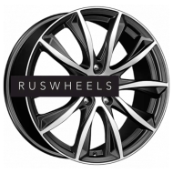 Диски iFree 7,5x18/5x114,3 ET35 D67,1 Каzантип (КС684М) Блэк Джек