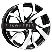 Грузовые диски K&K 6,5x16/5x114,3 ET46 D67,1 Палермо-оригинал (КС607) Алмаз черный