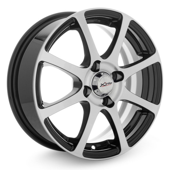 Диски X'trike  X-114  5,5\R14 4*100 ET35  d67,1  BK/FP  [14492]
