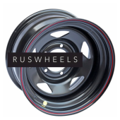 Диски Off-Road Wheels 8x15/5x139,7 ET-19 D110 УАЗ (треуг.) Черный Диски Off-Road Wheels 8x15/5x139,7 ET-19 D110 УАЗ (треуг.) Черный