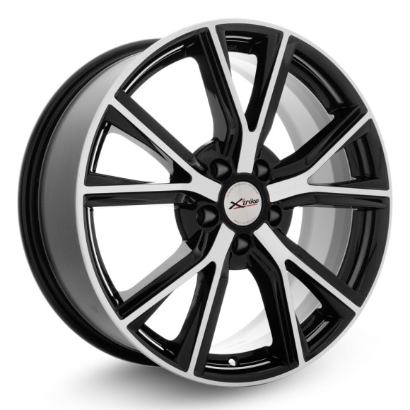 Диски X'trike  X-122  7,5\R18 5*114,3 ET37  d66,6  BK/FP  [77660]  Haval Jolion